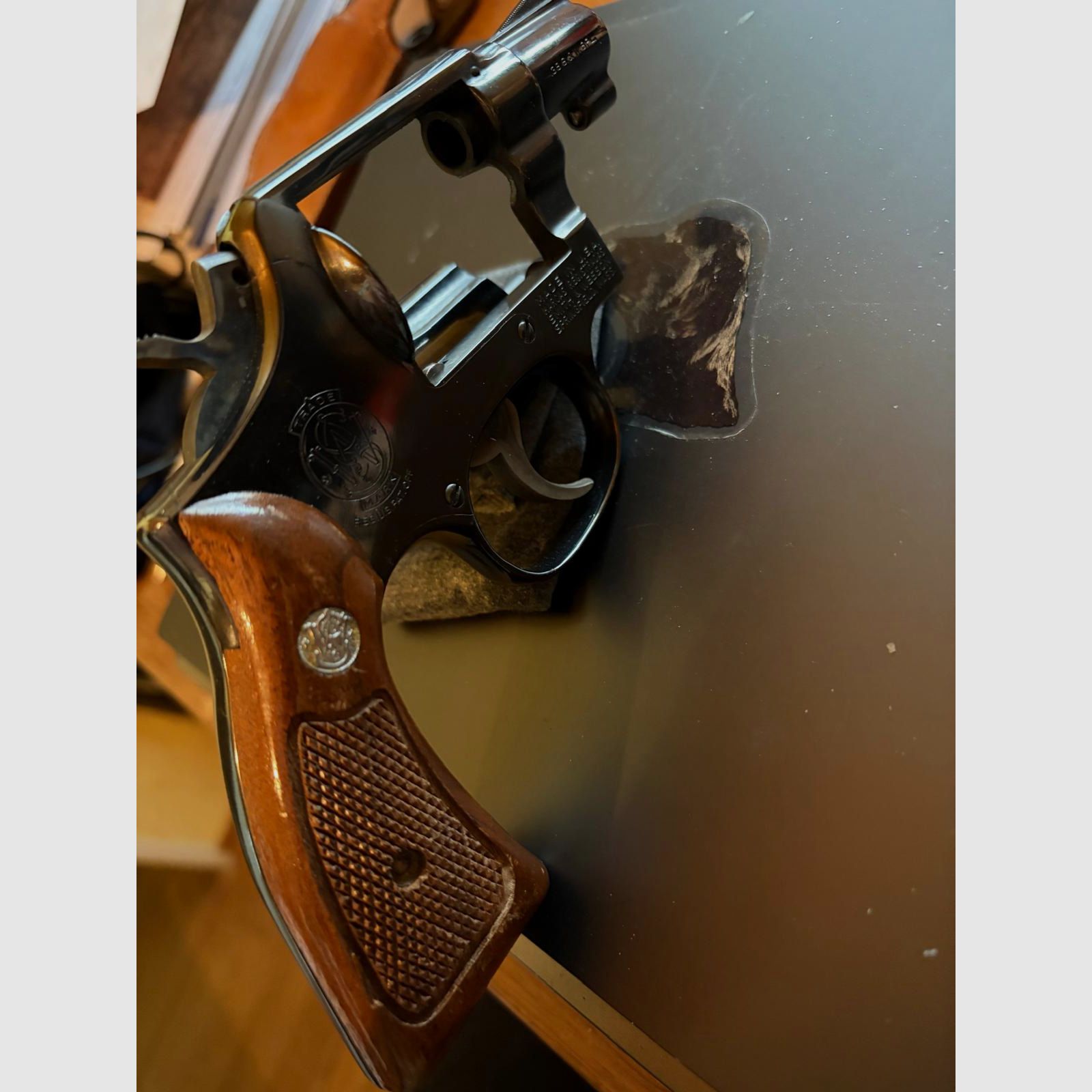 S&W / Smith & Wesson 10-5 2“ Revolver im Kaliber .38 SP & Holster