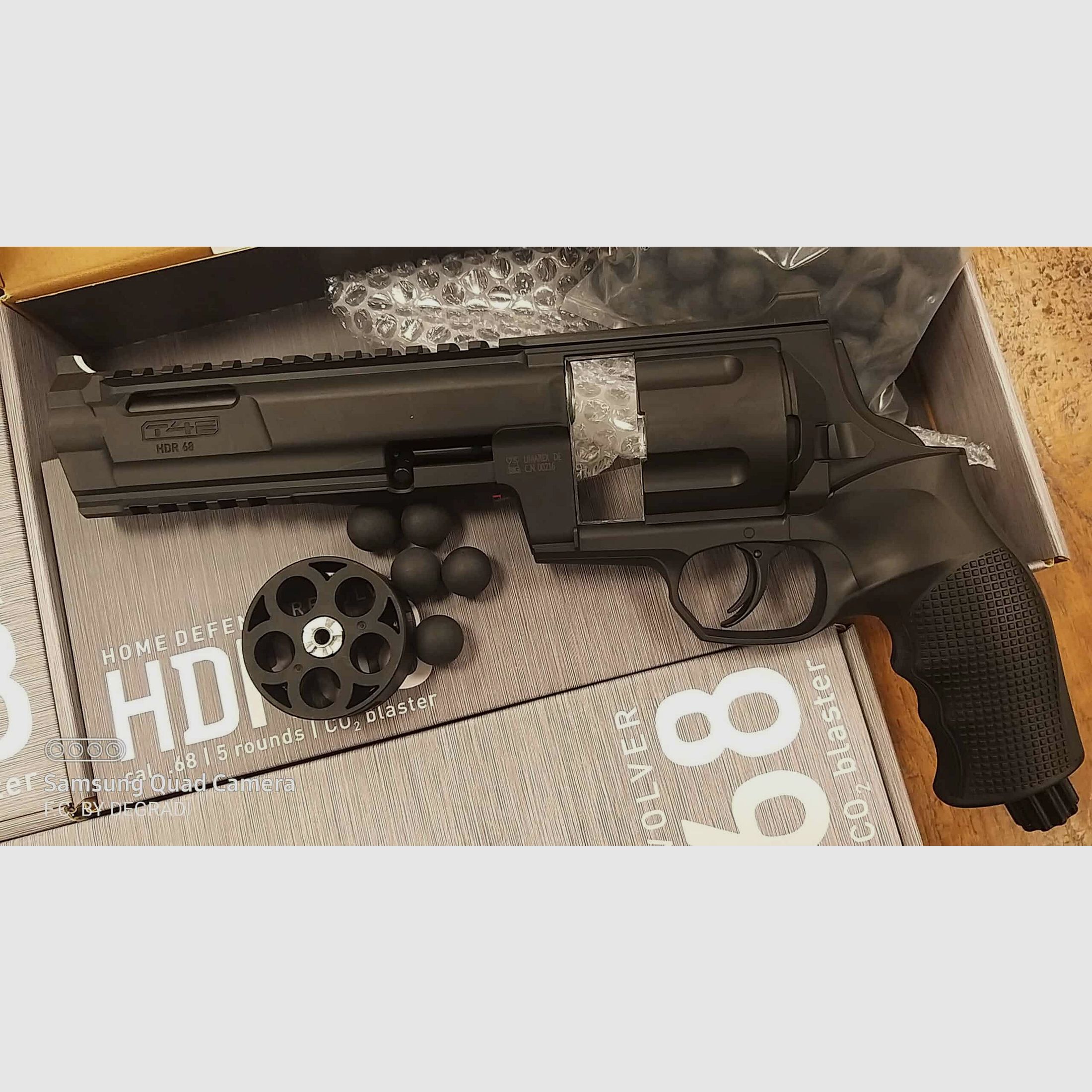 UMAREX REVOLVER T4E HDR .68, immagine 3 di 4