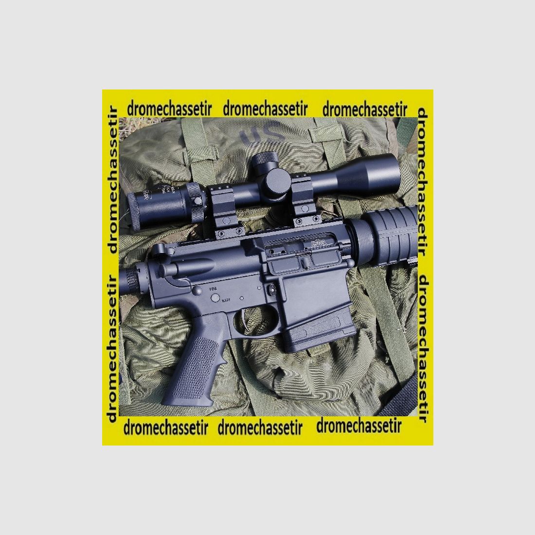 LUNETTE DE TIR Hi-lux Pentalux TAC-V grossissement 2-10×42 reticule HR-1, image 7 sur 8