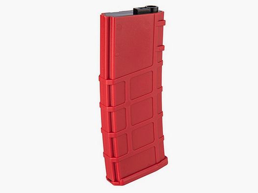 Mid-Cap Magazin 200 Schuss Rot BO MANUFACTURE - Kompatibel mit M4 Serien - Zuverlässigkeit und Präzision beim Schießen