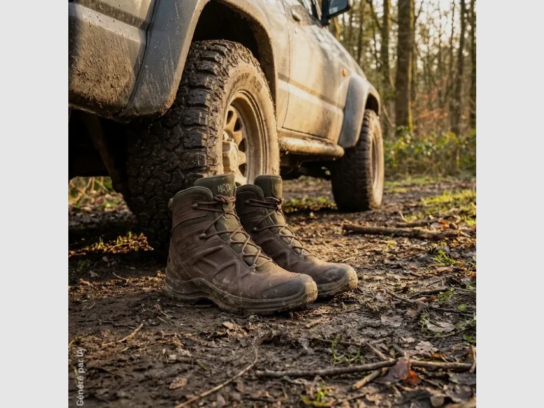 Buty myśliwskie HAIX Black Eagle Nature GTX mid brązowe, zdjęcie 10 z 15