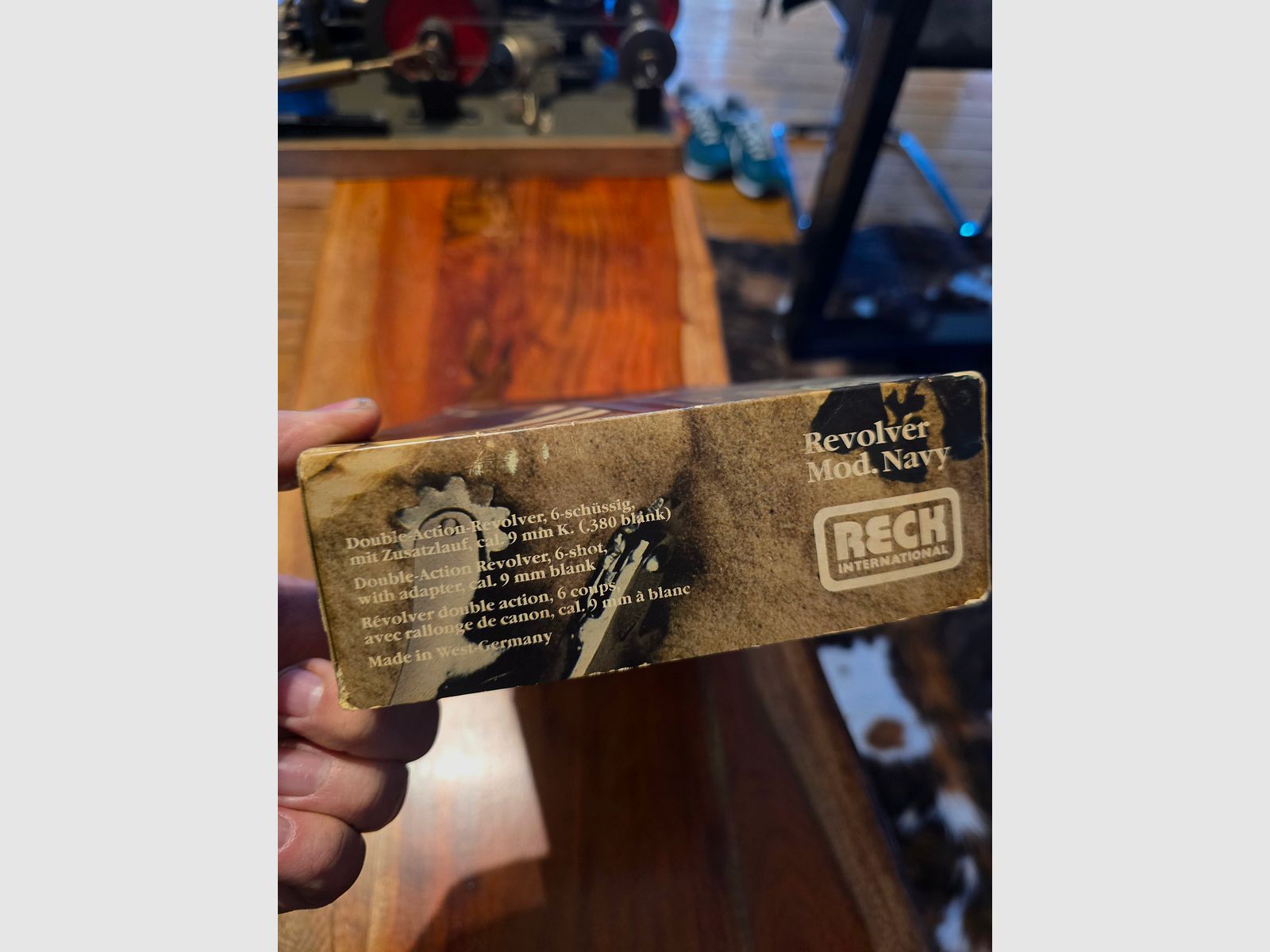 Verzamelobject Reck Arnsberg Mod Colt Navy 380 knal