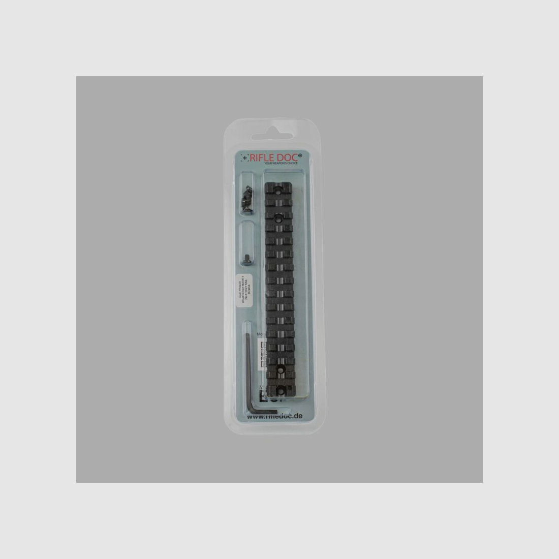 Rifle Doc Picatinny Weaver RAIL DE ACERO para WEATHERBY MARK 5