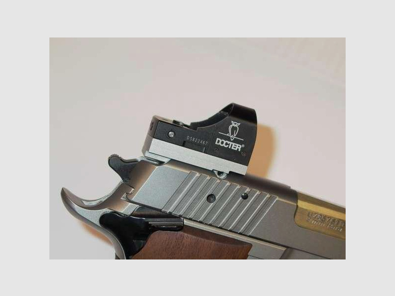 HENNEBERGER mount for red dot sight mounting plate BURRIS / Noblex for SIG X-Five & Six - black