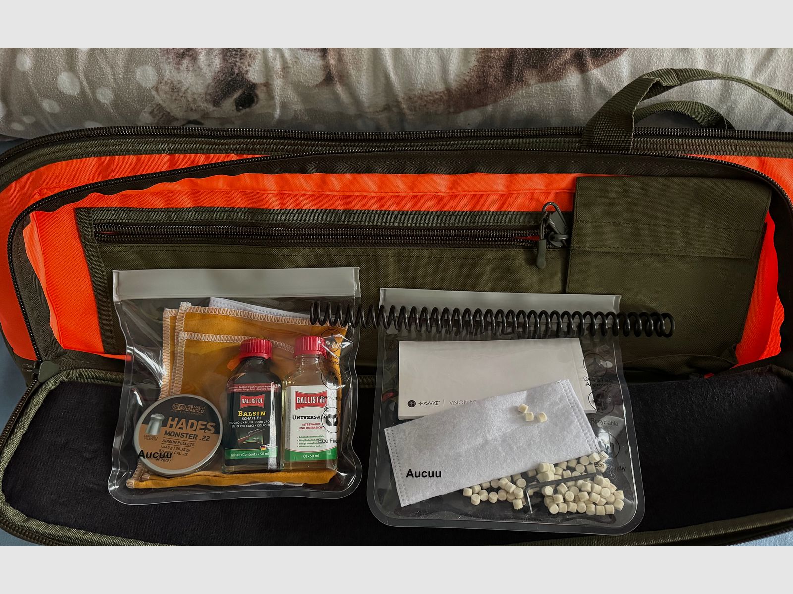 Weihrauch HW 97 Kaliber 5,5 HAWKE Zielfernrohr Futteral Zubehör 5.5 Garantie