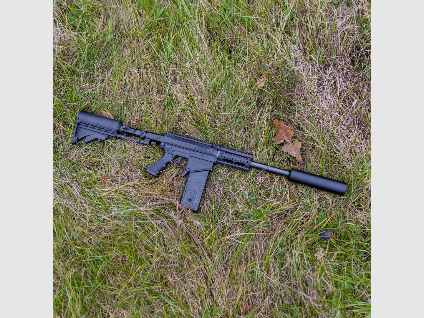 TŁUMIK Wątek 22x1,5 | CNC | CZARNY | L 20cm | FSC | FSC XP | Pistelle X-68 | IntruBuster.68