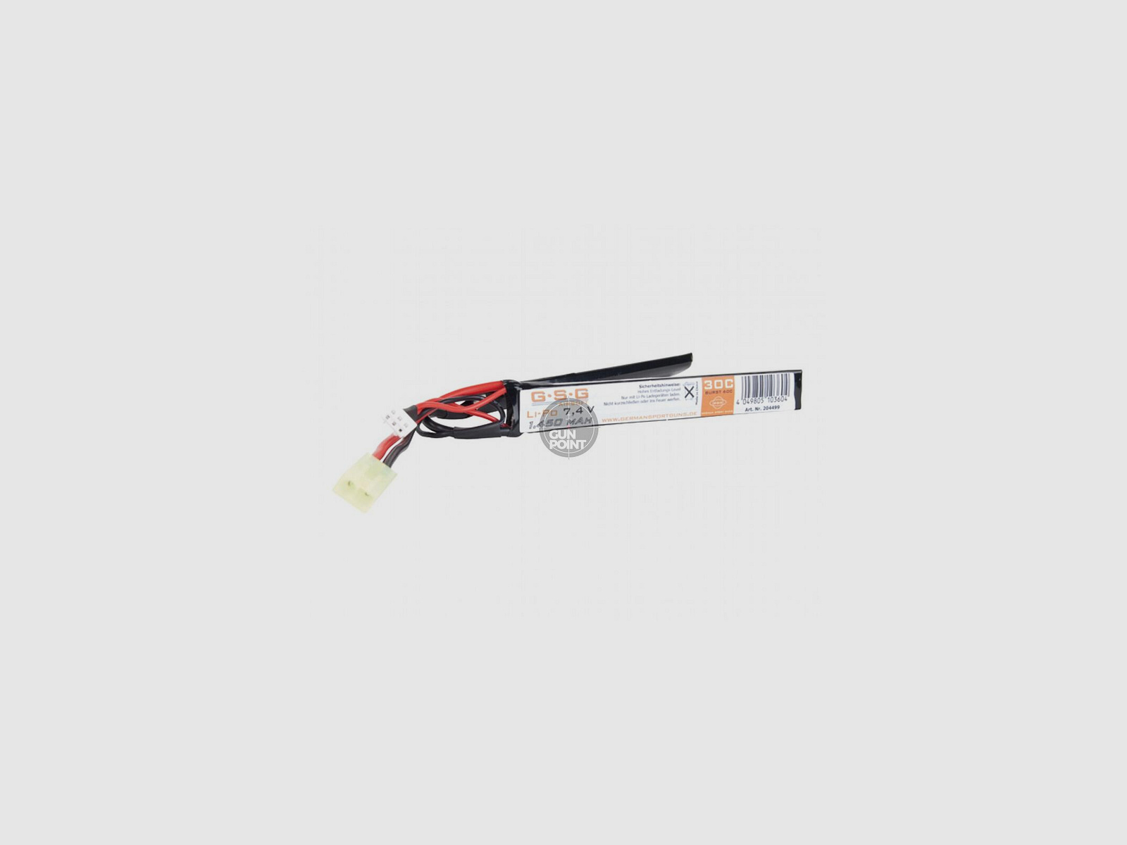 Softair Akku Li-Po 7,4V 1450mAh GSG