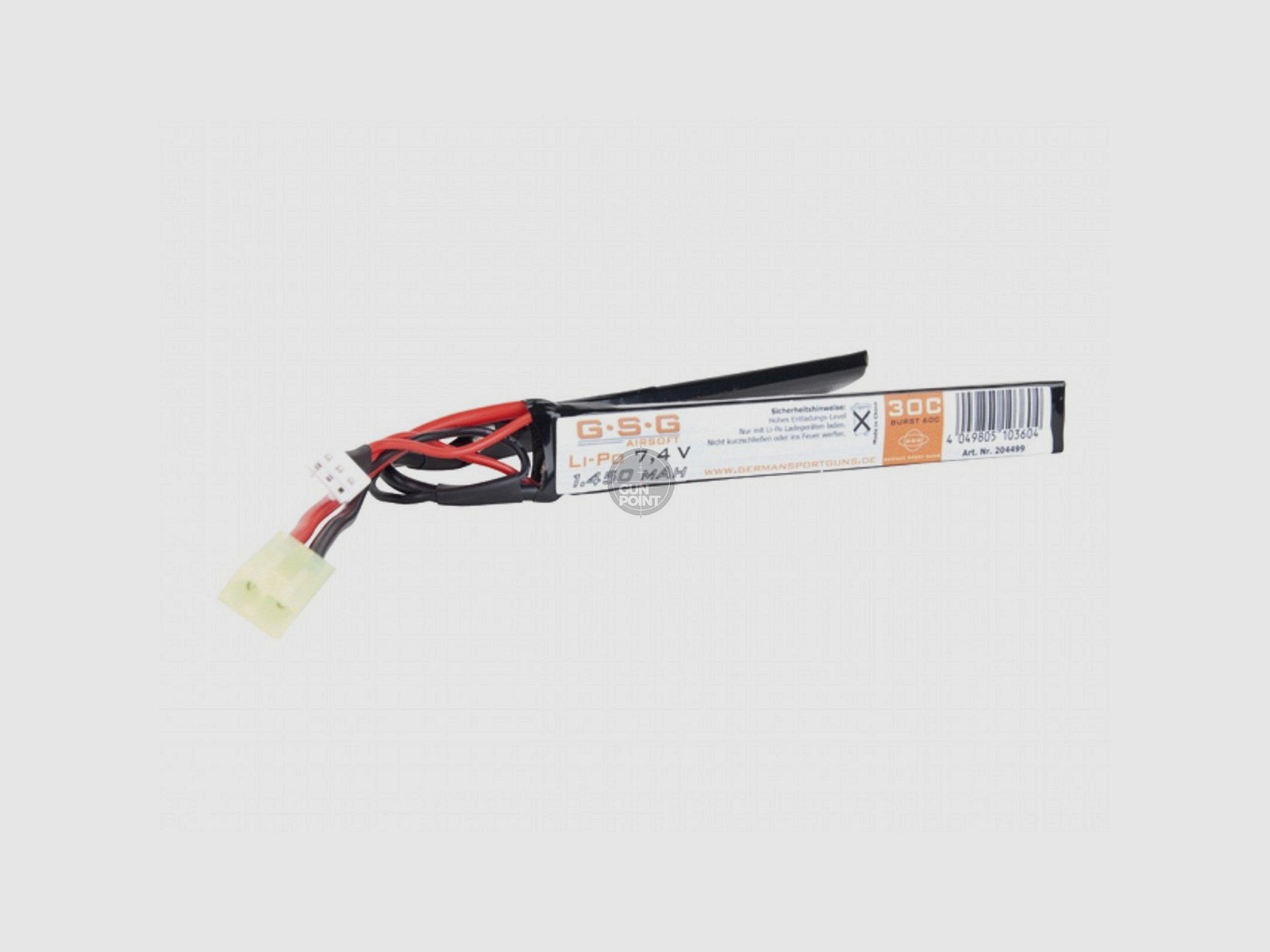 Softair Akku Li-Po 7,4V 1450mAh GSG