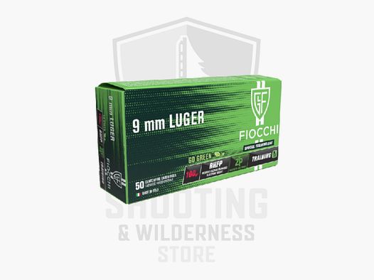Fiocchi 9mm Para Frangible 100 gr RHFP 50 colpi