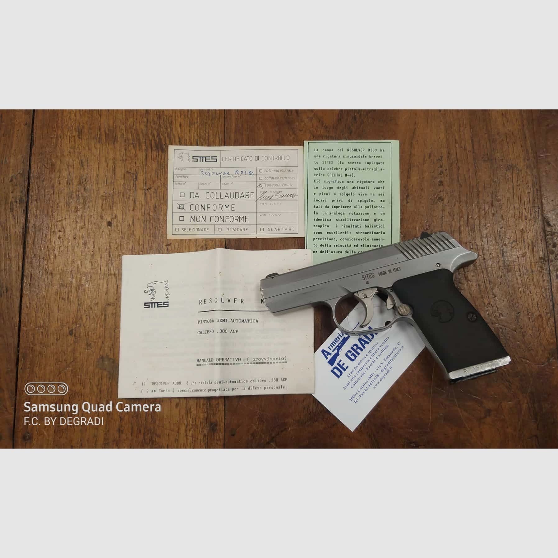 SITES RESOLVER M380 380 ACP, zdjęcie 5 z 5