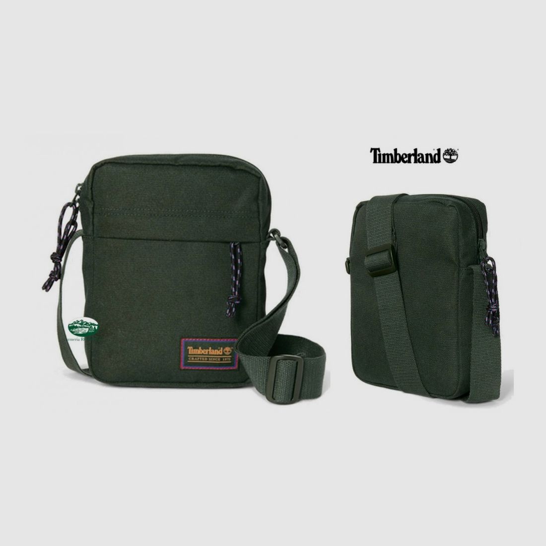 TIMBERLAND Crossbody Tas in groene kleur