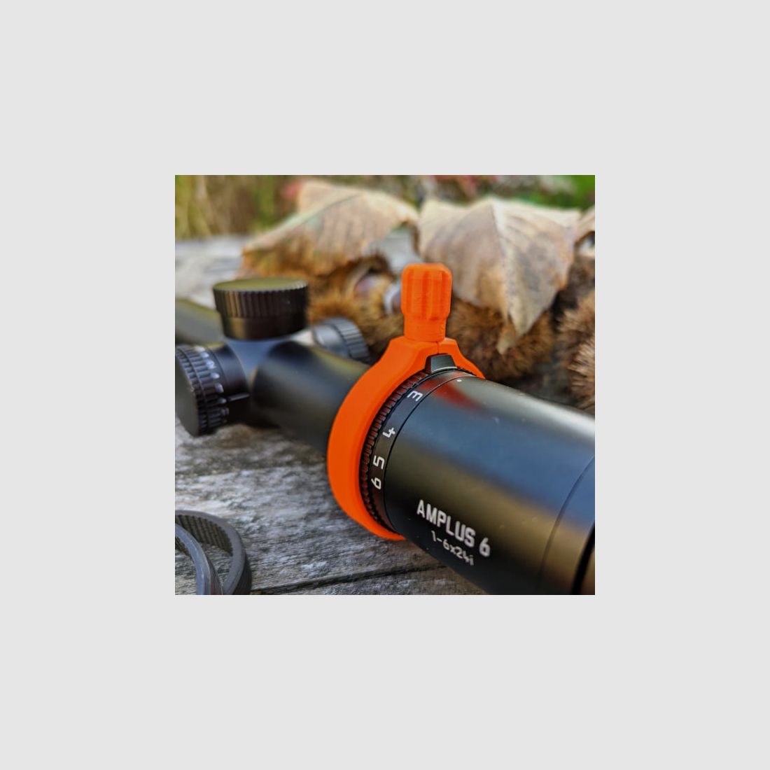 For Leica Amplus: Quick adjustment lever for magnification setting