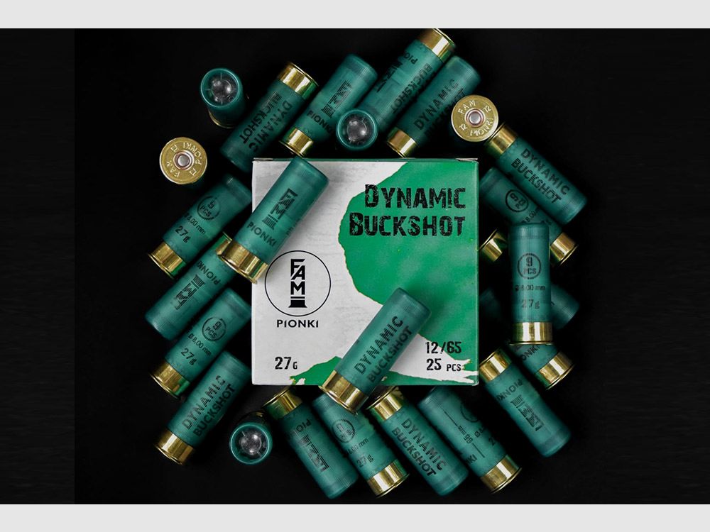 FAM Pionki DYNAMIC BUCKSHOT 27 g /9PCS/ sportmunitie kal. 12/65