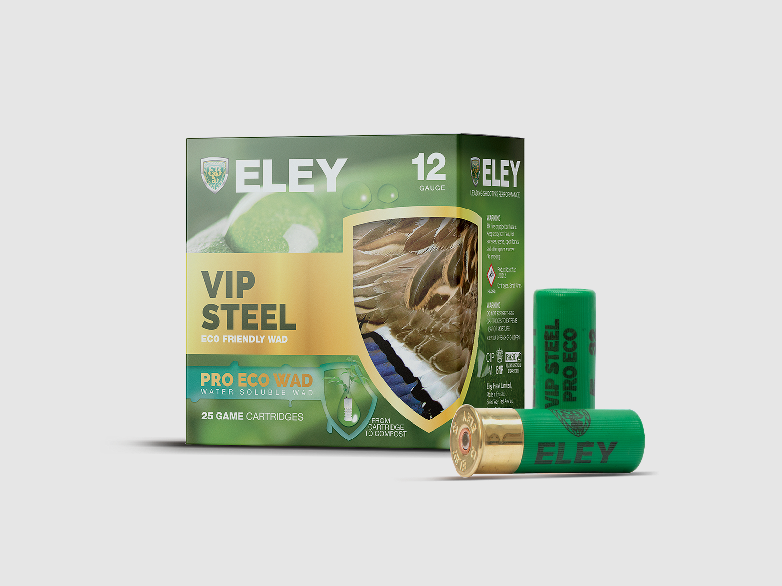 ELEY Pro ECO | 12/70 | 32g | 5 Hagl | 25stk