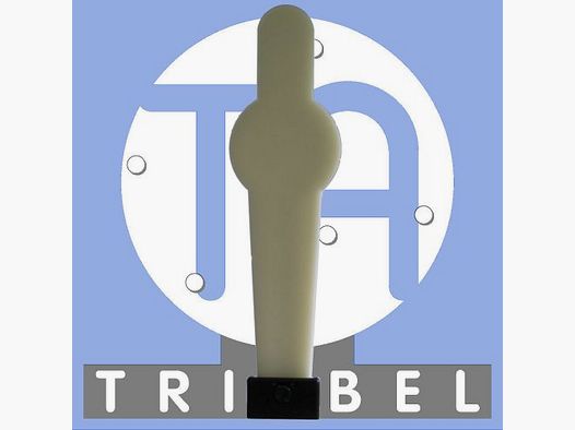 ACTION TARGETS bersaglio da tiro in polimero FUN-Popper bianco richiede doppia base 295000