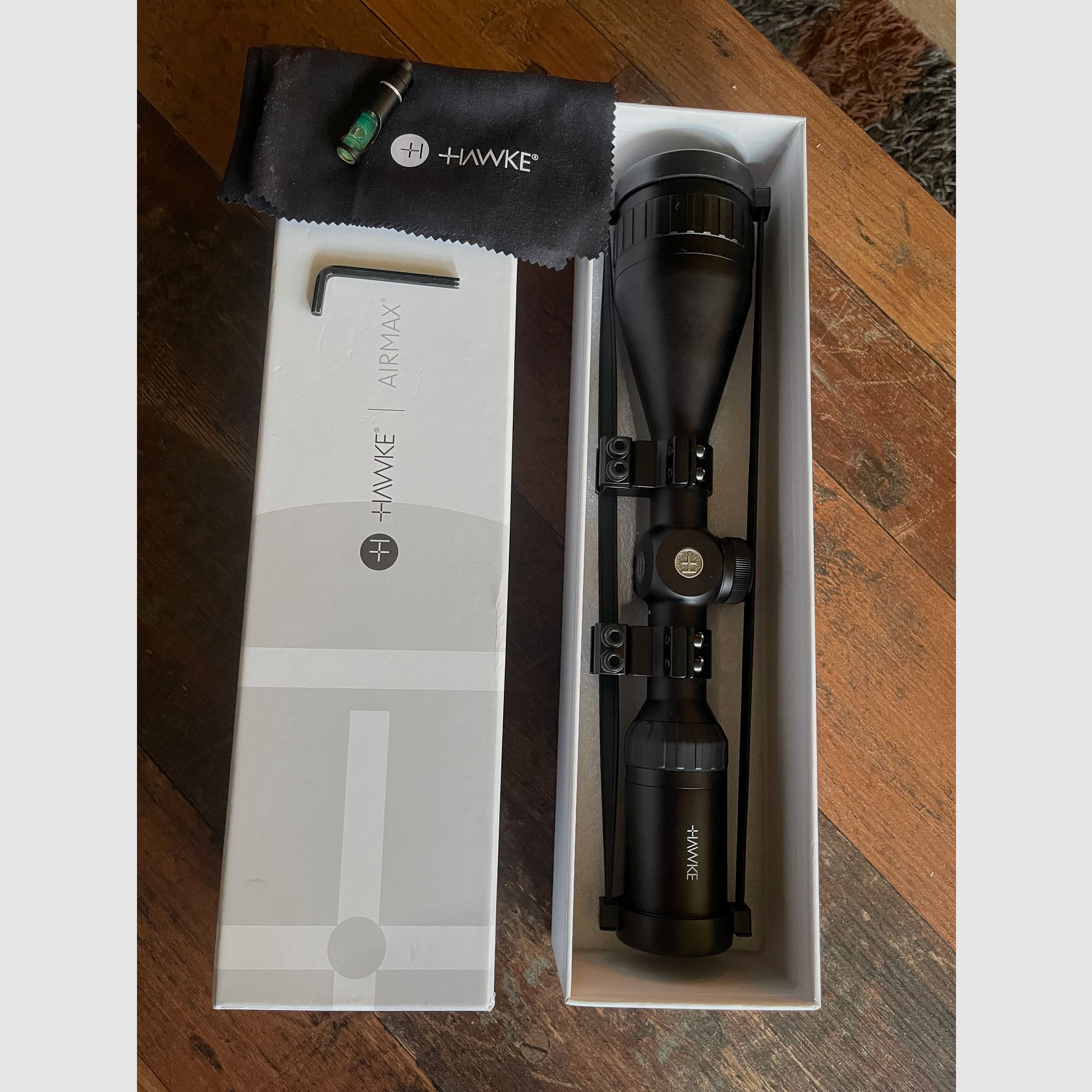  HAWKE AIRMAX 4-12x50 AO Luftgewehr Visier ! Wie Neu 