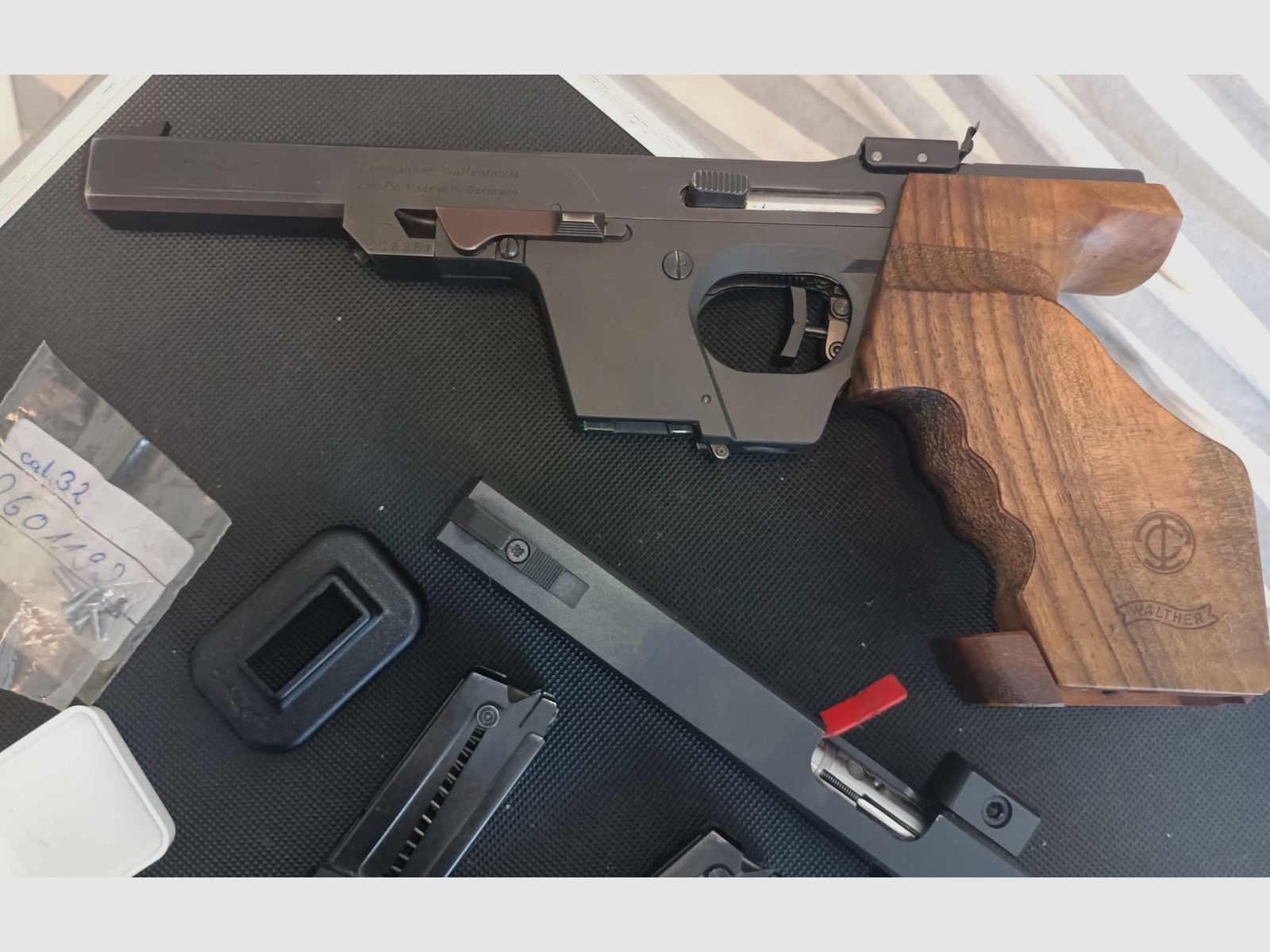Walther GSP im cal.22 mit cal.32 WC Wechselsystem zzgl. Zubehör