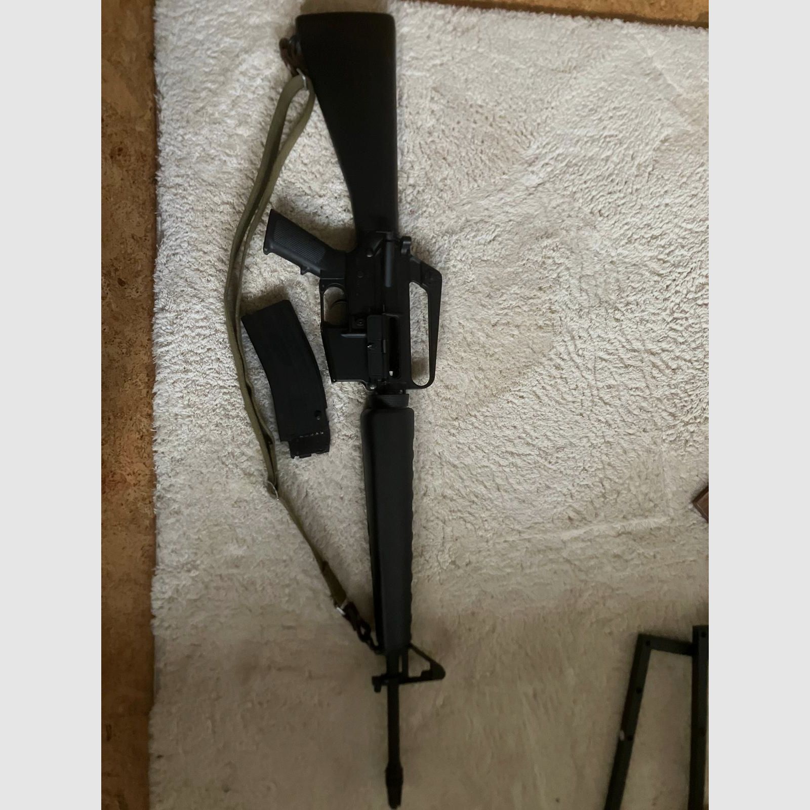 CO2 rifle DEFENSE FORCES M16A1 VN Vietnam, full metal, caliber 4.5 mm BB (P18)