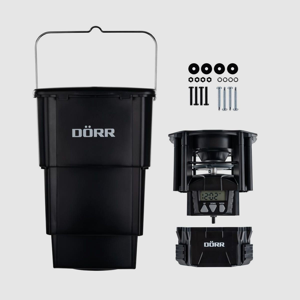 DÖRR Futterstreuer Compact Set mit Behälter