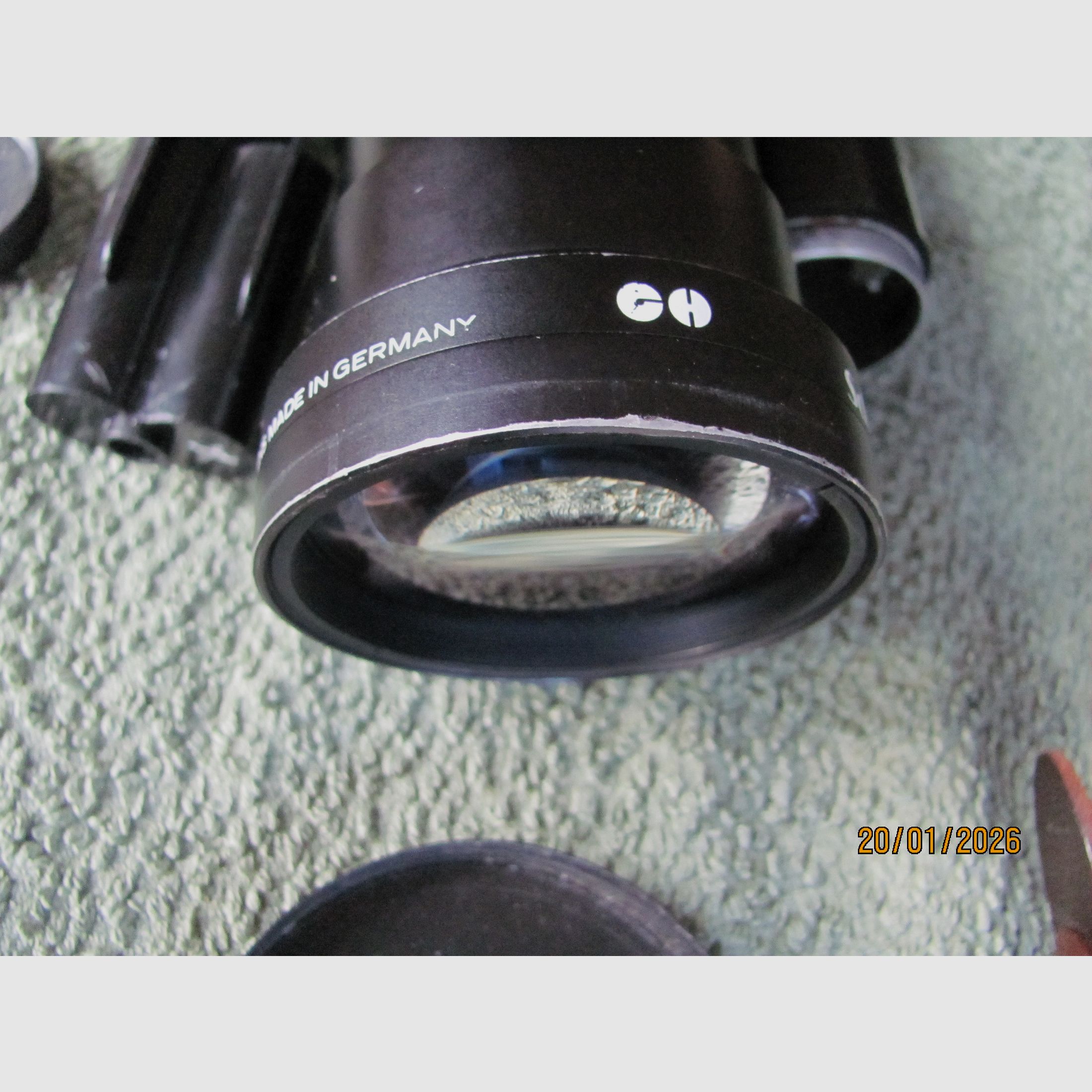 Nocna wizja ZF Schneider Kreuznach Xenon 2/120 z futerałem skórzanym - USZKODZONY na części