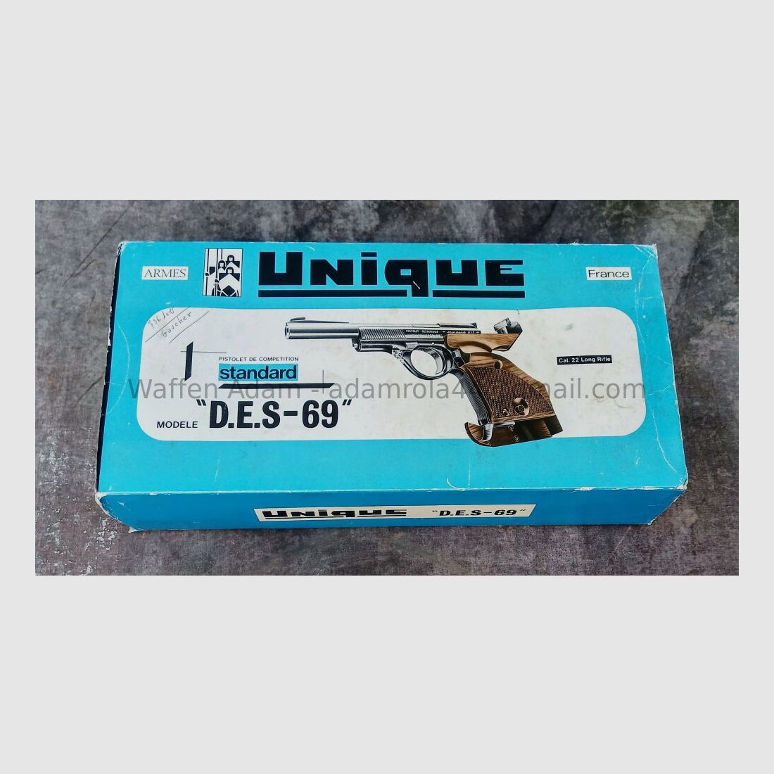 Unique D.E.S 69 sport pistol