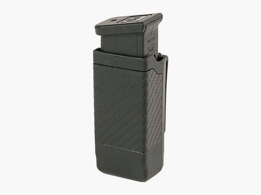BLACKHAWK Portacargador simple para cargadores de doble hilera (negro)