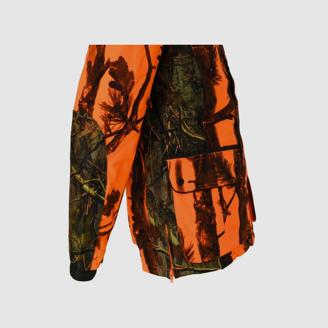 Jagdjacke Brocard Ghostcamo Polyester Blaze & Schwarz M bis 5XL, Bild 7 von 27