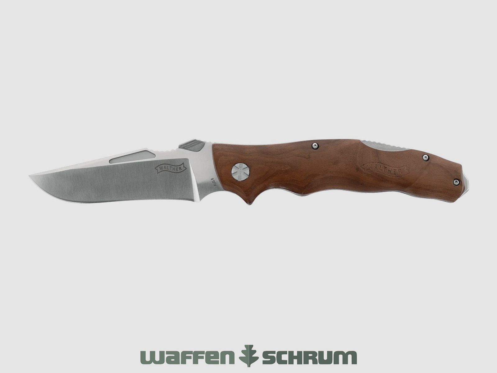Couteau pliant Walther AFW Adventure Folder Wood