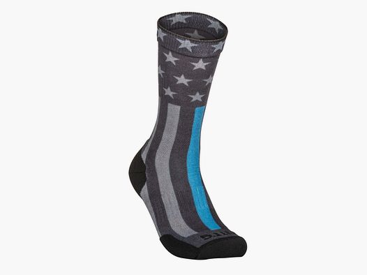 5.11 CALZE SOCK AND AWE THIN BLUE LINE VERTICAL