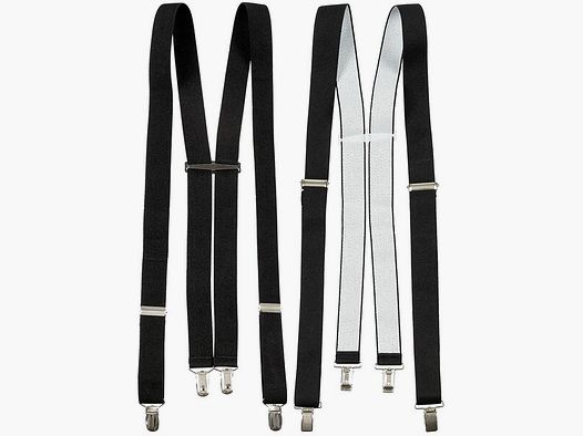 Brit. Hosenträger - Schwarz - Neuwertig (Lagerware)