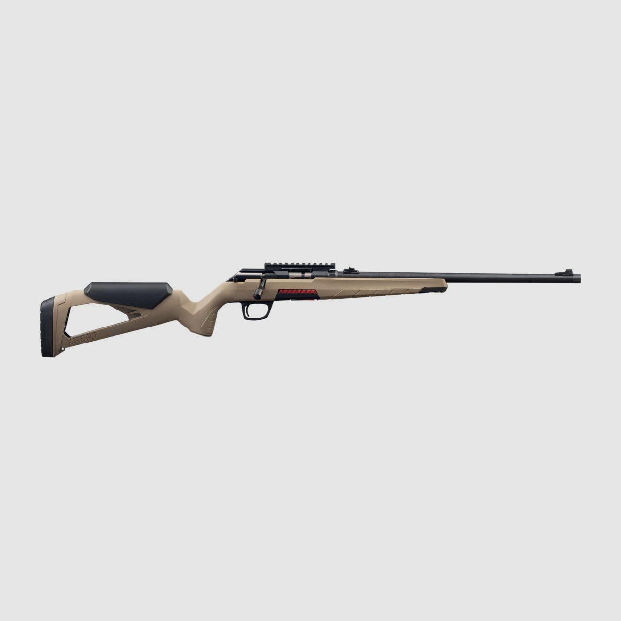 Winchester Xpert FDE con rosca rifle de repetición de 18 pulgadas cal. .22 lfB.