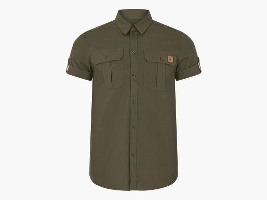 Seeland Selous Korte Mouwen Shirt Heren Grape Leaf - XL