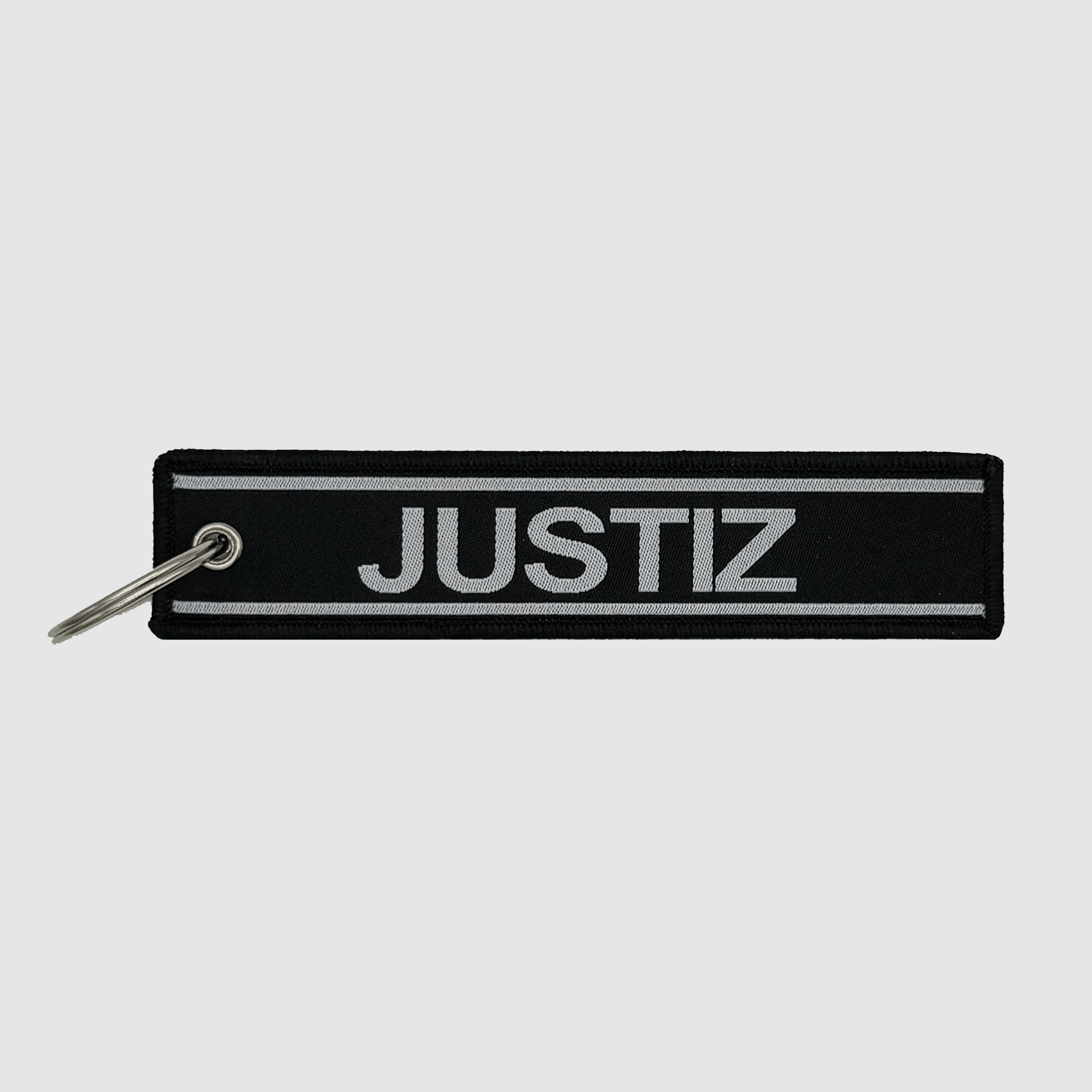 Justiz Schwarz Schlüsselanhänger
