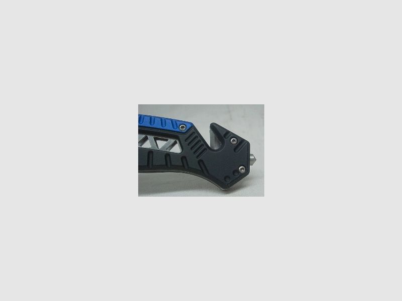 S&W Rescue Taschenmesser - blau/schwarz Klinge:8,5 cm