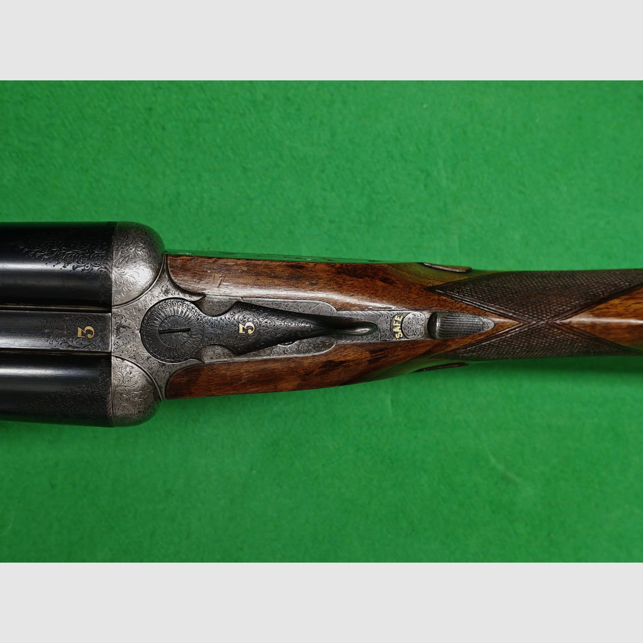 Purdey Doppelflinte 12/70 pieza única hecha a mano Henry Atkin