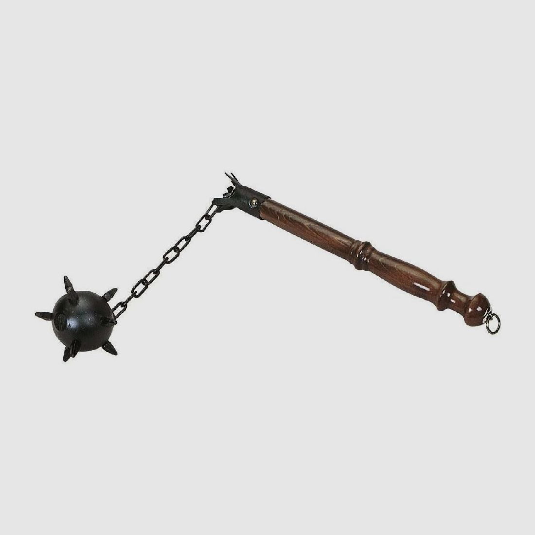 Morgenstern mit Holzkugel