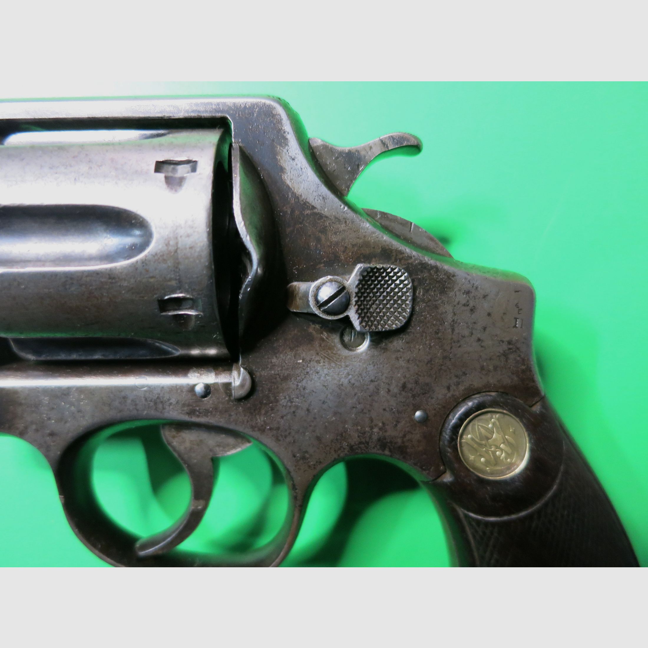 Rewolwer SMITH&WESSON model 44, M1915, .455Webley WKI US Army + UK, model 1 -Triplelock #73, zdjęcie 12 z 14
