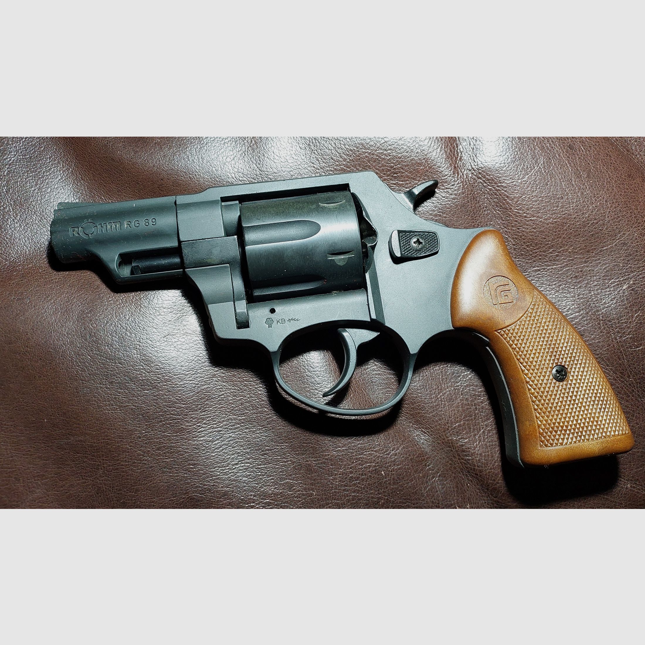 Röhm RG89 Schreckschuss Revolver brüniert (PTB 451)