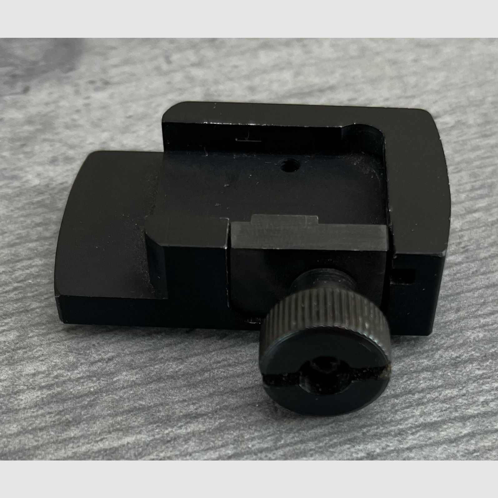 Aussteller Docter-Sight Adapterplatte für Steyr - Schwenkmontage Hinterfuß / U202509