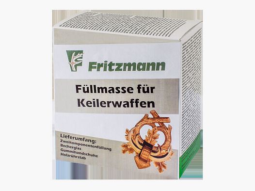 Fritzmann Giessmasse für Keilerwaffen