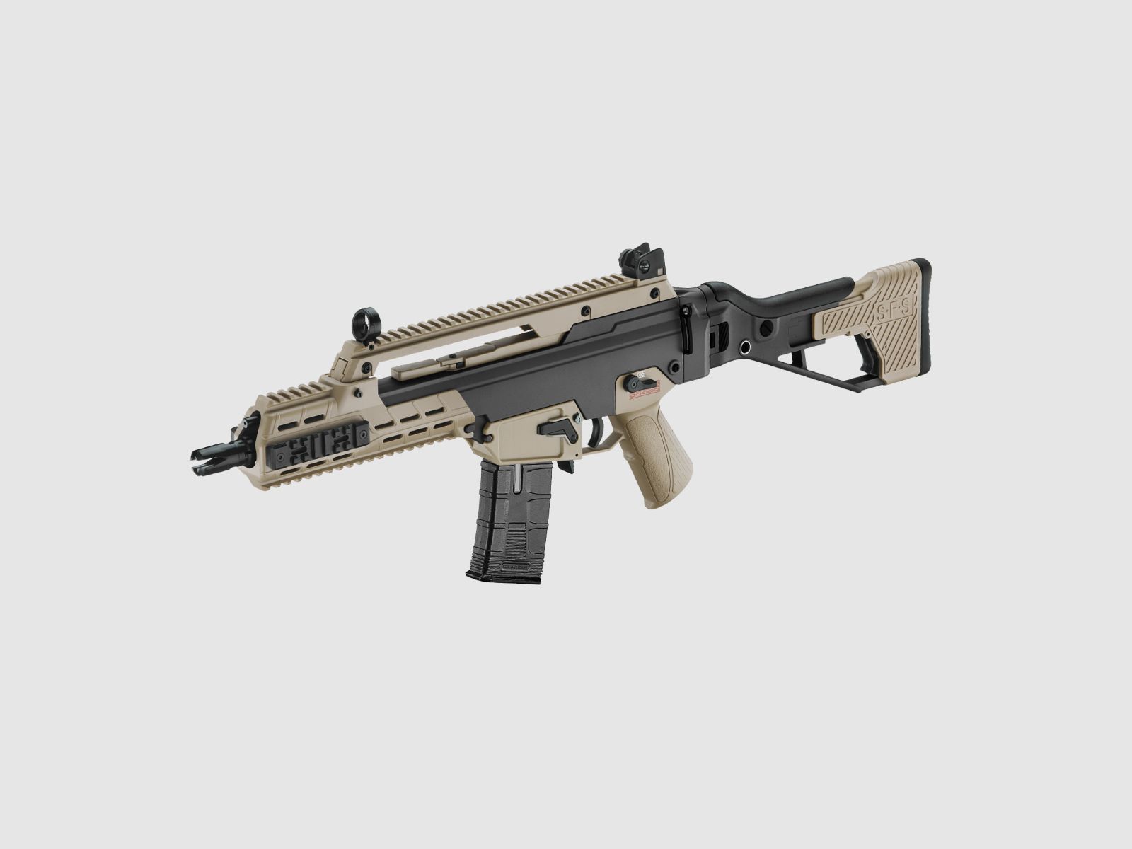 ICS G33 Compact Assault Rifle [ICS-235] SFS Stock Two Tone Wolno od 18 – S-AEG – F