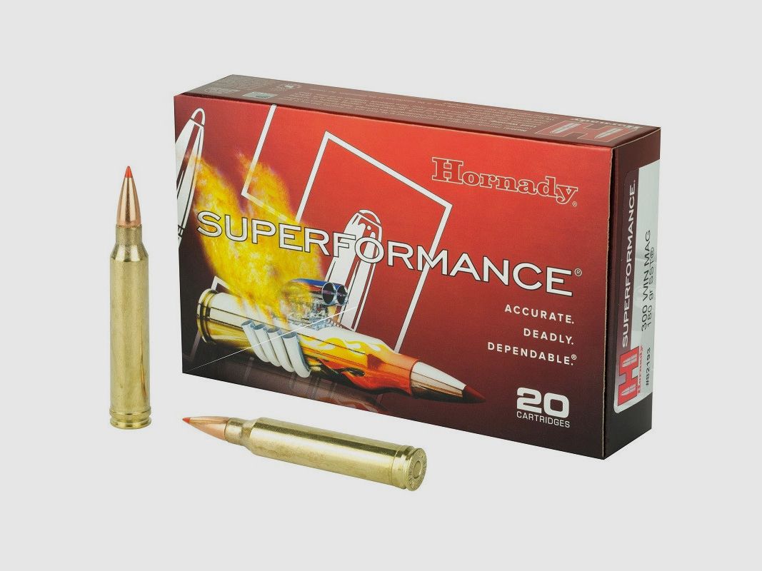 HORNADY 300 WIN MAG 180 GR SST SPF 82193 X20