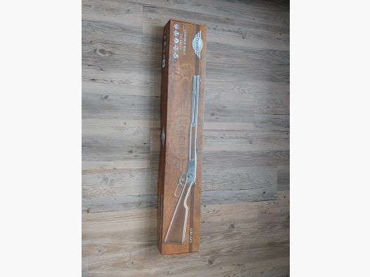 Legends Cowboy Rifle Gold-Finish 4,5 mm BB Co2-Gewehr + 20 Co2 Kapseln + 1500 BBs 4,5mm