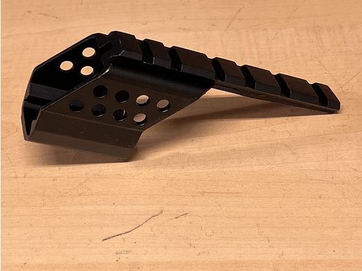 Montage für Zieloptiken und Red Dot Visiere auf Pistolen wie Glock 17 oder M.P.9 und baugleiche
