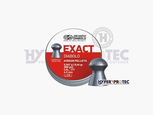 Plomb 4,5 mm JSB Exact Diabolo