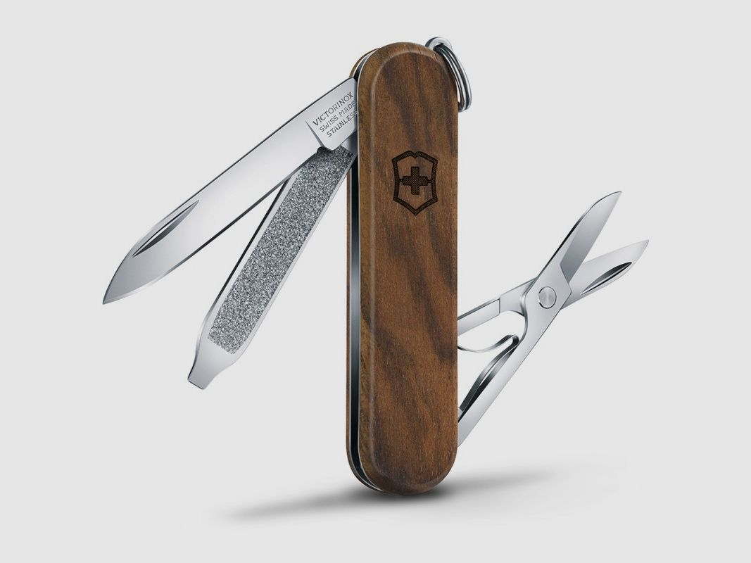 Coltellino tascabile VICTORINOX CLASSIC SD WOOD, immagine 3 di 3