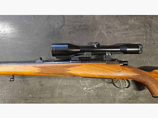 Zastava 98er in 7x64 with Zeiss scope in 6x42
