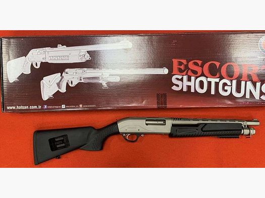 Hatsan Pumpgun Escort Defender Inox Kal.12 Magnum