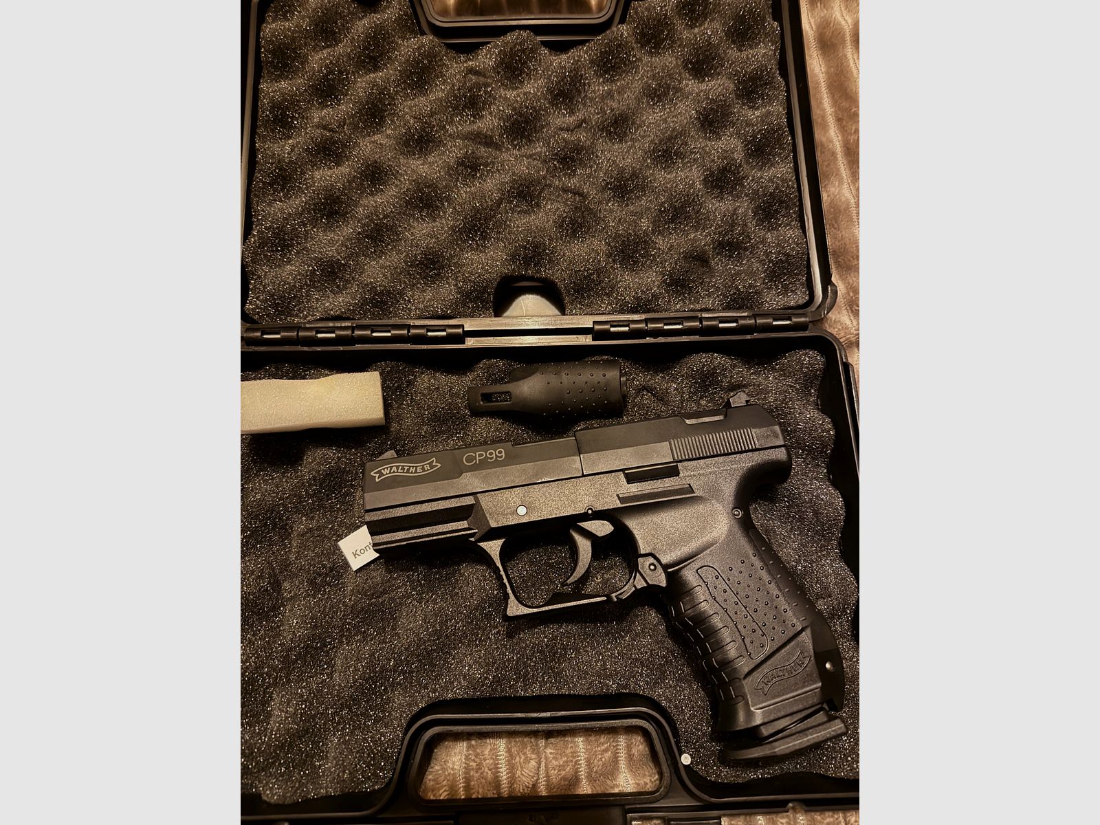 Kofferset Walther CP99 brüniert 