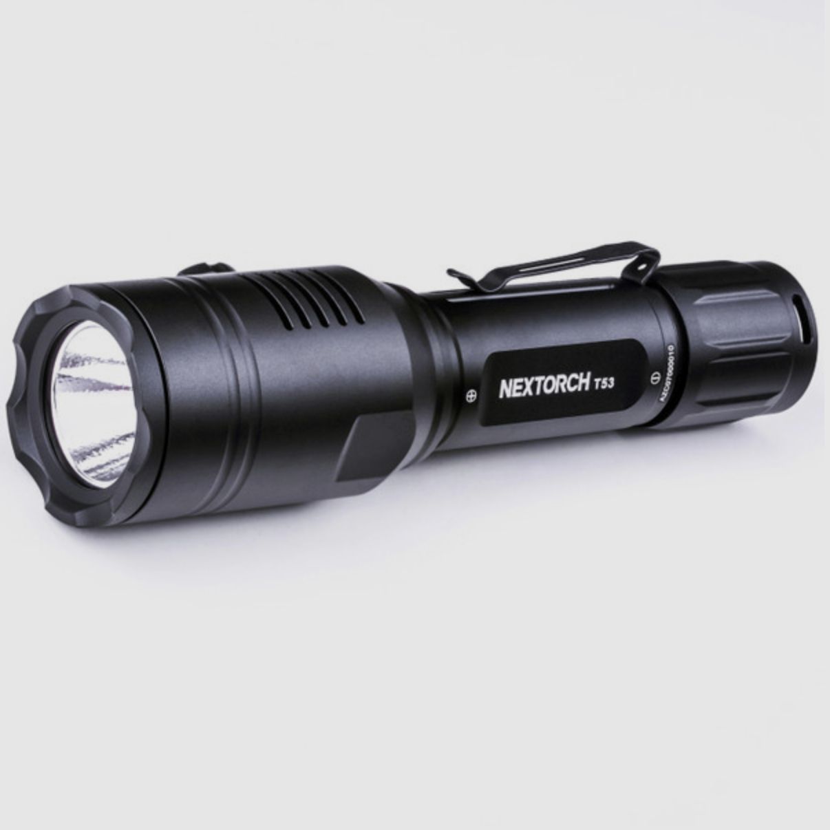 Nextorch T53 Set Tri Color LED hunting flashlight white green red in set including battery, cable remote control
